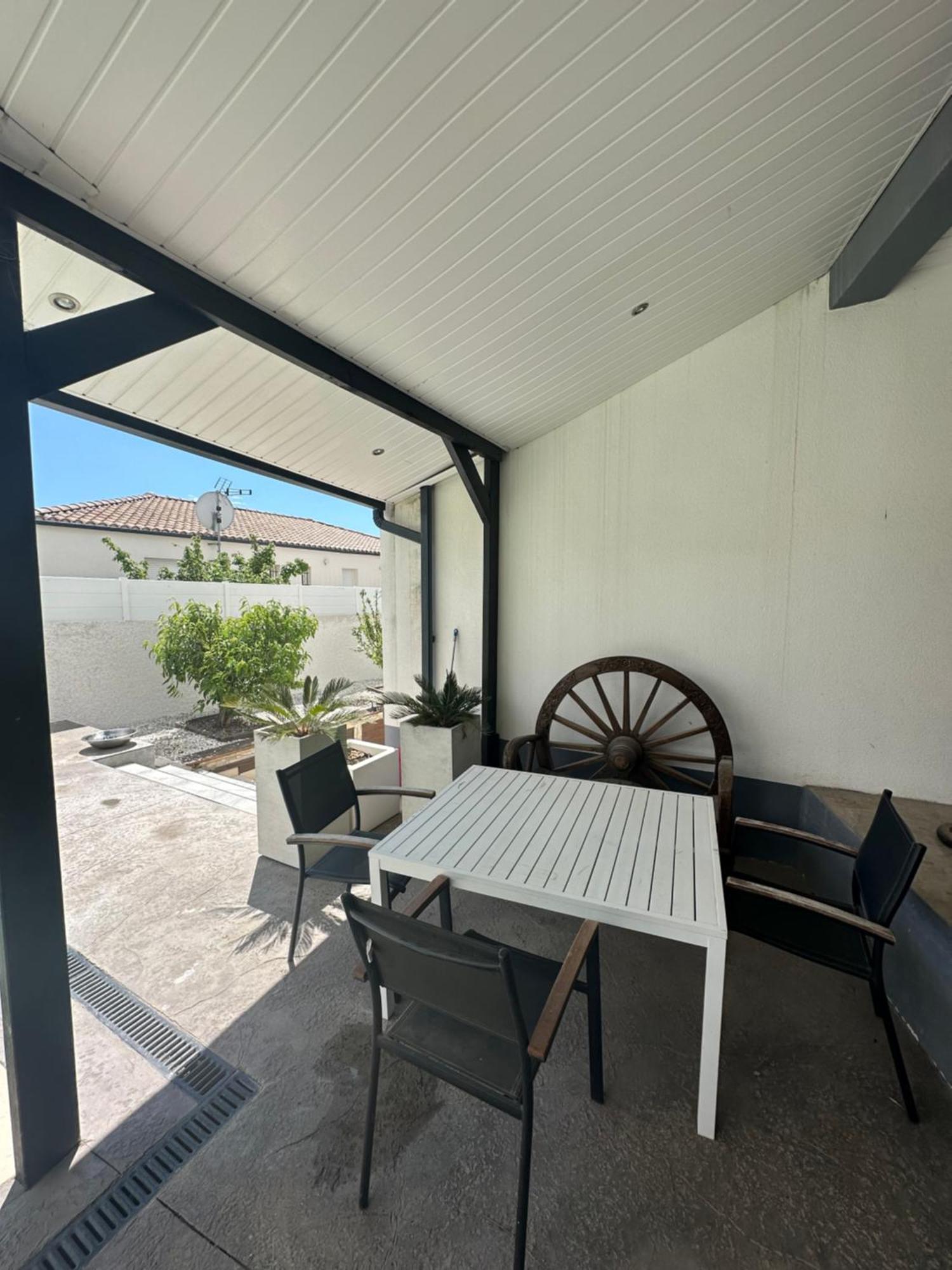 Superbe Appartement Avec Piscine Et Spa Privatif Villeneuve-les-Beziers Exterior photo